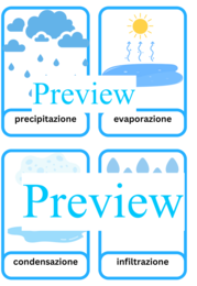 Un percorso alla scoperta del ciclo dell'acqua