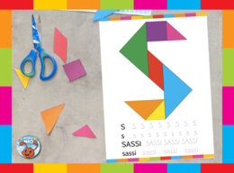 ​Laboratorio per imparare a leggere con Nio: Favola illustrata - Kit Prime Letture in Stampatello Maiuscolo con Tangram dell'Alfabeto e filastrocca delle sillabe - 5-7 anni