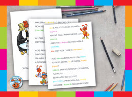 ​Il Mio Primo Quaderno di Matematica: Stampatello Maiuscolo, Rime, Amici del 10, Tangram dei Numeri e Laboratorio Giochi. PDF 5-7 anni.