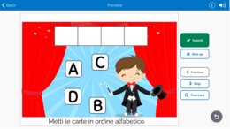 L'ordine alfabetico