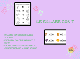 SILLABE CON T
