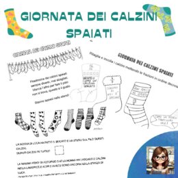 BUNDLE - Giornata dei calzini spaiati (6 schede didattiche)