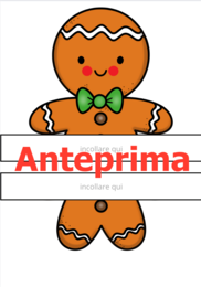 Caro Omino di Pan di Zenzero, Babbo Natale o Renna Rudolph?