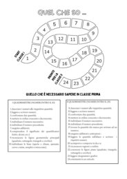 Kit completo matematica e geometria in classe prima  quaderno + 230 schede