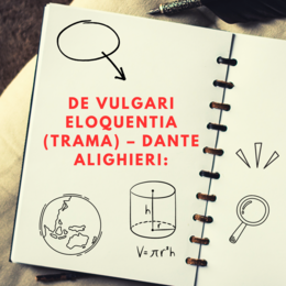 De vulgari eloquentia (trama) – Dante Alighieri