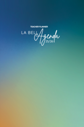 La BellAgenda 2025/2026 - Teacher Planner (Blu)