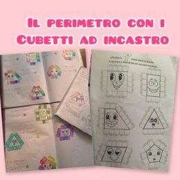 IL PERIMETRO CON I CUBETTI AD INCASTRO