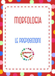 Analisi grammaticale delle preposizioni