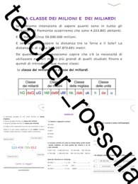 La classe dei milioni e dei miliardi