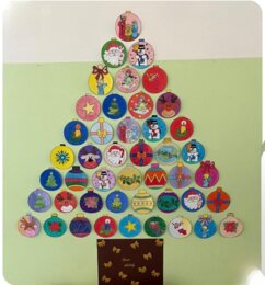 Sfere di Natale da colorare