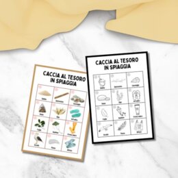Caccia al tesoro in spiaggia pdf