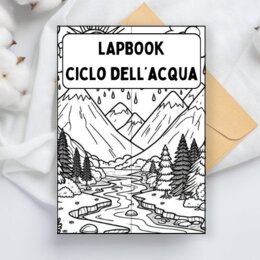 Lapbook ciclo dell’acqua da stampare