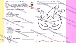 Carnevale_pacchetto didattico inglese dalla prima alla quinta elementare