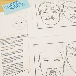 Il gioco delle facce, disegnare ritratti ed emozioni