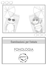 Esercitazioni per le vacanze_Fonologia
