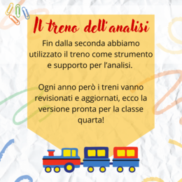 Il Treno dell’Analisi Grammaticale – Versione Aggiornata e Completa (Classe 4ª)