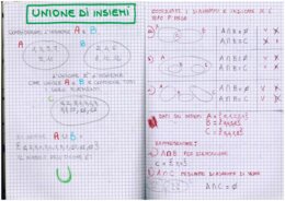 QUADERNO DI MATEMATICA 1^ MEDIA - 1^ parte - teoria + esercizi svolti -
