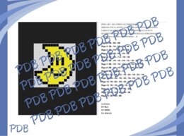 Pixel Art (Coding unplugged) - Luna sorridente