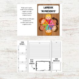 Lapbook "Mi Presento" - Attività per laboratorio di scrittura