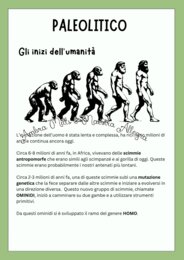IL PALEOLITICO