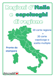 Regioni e capoluoghi di regione