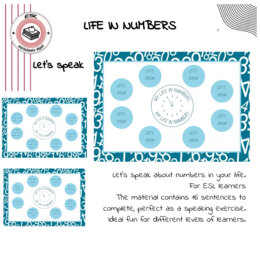 Life in numbers - let's speak about numbers in your life