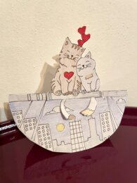 San Valentino: gatti innamorati
