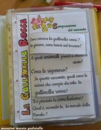 LA GALLINELLA ROSSA flipbook INTERDISCIPLINARE con matematica
