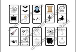 Attività sulle rime ( Il Domino di Halloween)