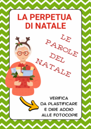 LA PERPETUA DI NATALE - LE PAROLE DEL NATALE