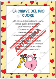 Poesia Festa della mamma - La chiave del mio cuore