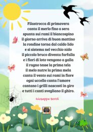 Filastrocca di Primavera di Giuseppe Bordi 🌸🌺🌼