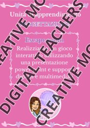Progetto- Escape room nella didattica