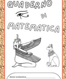 Copertine Classe 4a tema Egizi: matematica, scienze e geografia