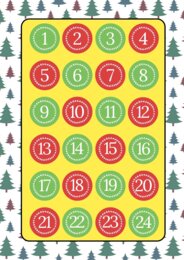 Calendario dell'avvento matematico