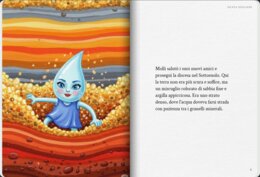 Storia di Molli, la molecola d'acqua. IL SUOLO
