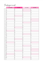 La BellAgenda 2025/2026 - Teacher Planner (Fucsia)
