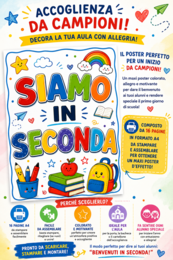 POSTER: SIAMO IN SECONDA