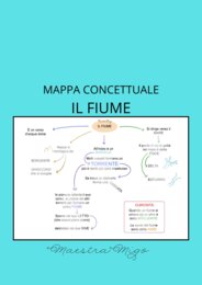 Mappa concettuale il fiume