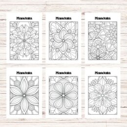 48 Mandala da colorare