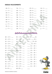 Schede matematica classe seconda. Pacchetto