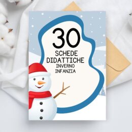 Schede didattiche inverno infanzia