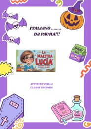 ITALIANO DA PAURA-HALLOWEEN