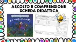 La strega Rossella - scheda didattica comprensione