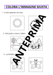 Compiti vacanze di Pasqua classe 1/ Italiano