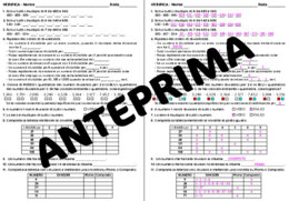 VERIFICA DI MATEMATICA SU CRITERI DI DIVISILIBILITA', NUMERI PRIMI, COMPOSTI, MULTIPLI E DIVISORI - CLASSE QUARTA SCUOLA PRIMARIA