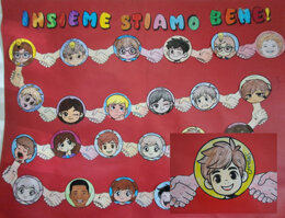 CARTELLONE INSIEME STIAMO BENE: ARTE/EDUCAZIONE CIVICA/ITALIANO - SCUOLA PRIMARIA