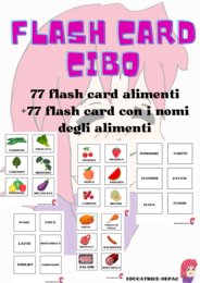 Flash cards alimenti
