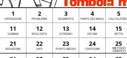 TOMBOLA MATEMATICA