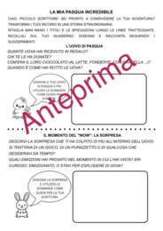 La mia Pasqua incredibile: guida alla scrittura